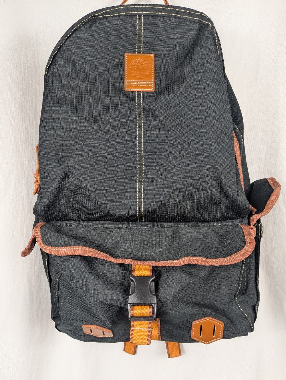 Timberland Backpack Laptop Bag Black/Orange